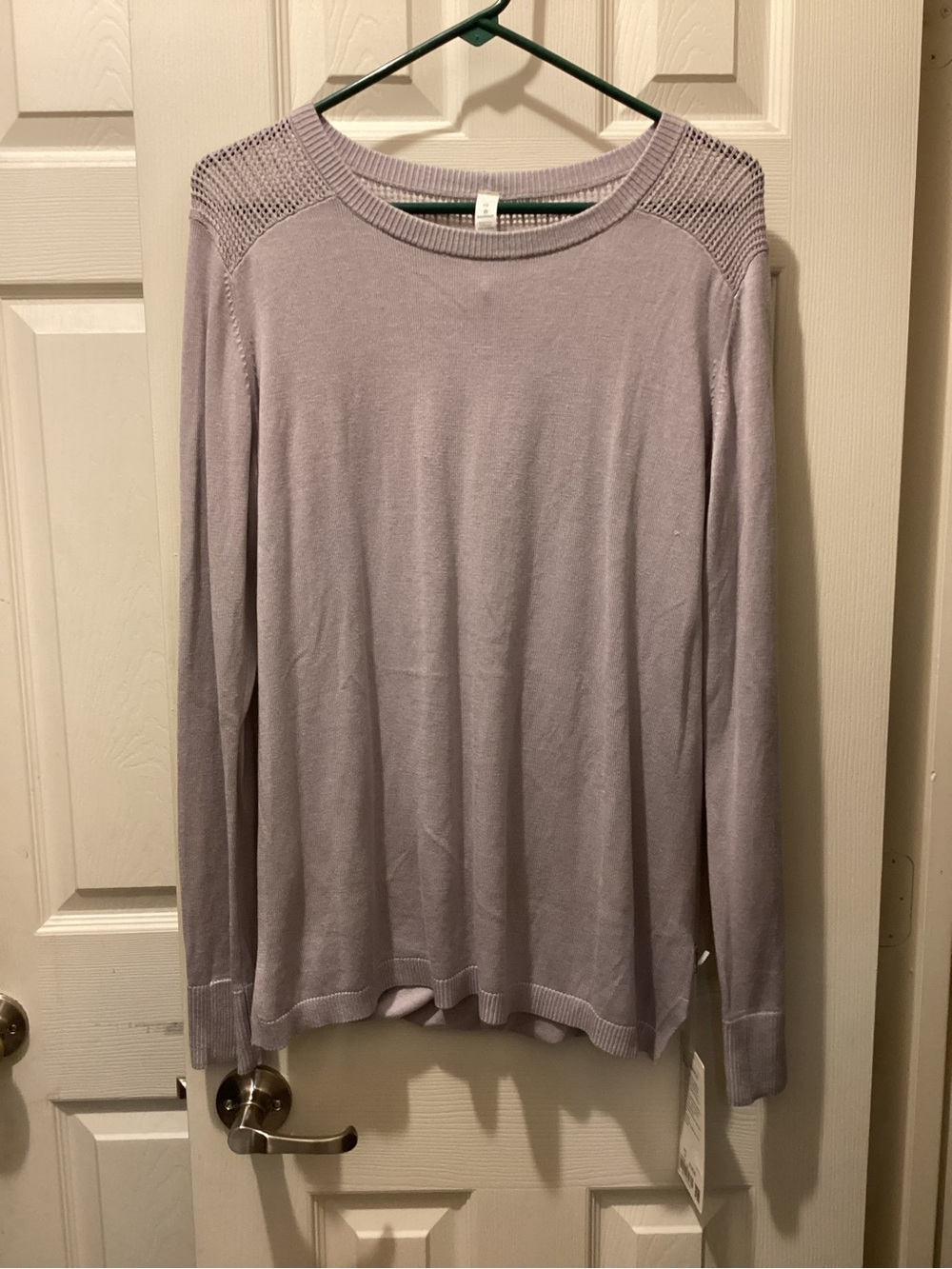 lululemon athletica Light Lavender Crewneck Sweater